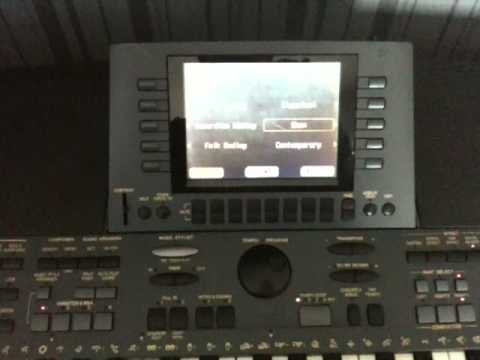 Technics kn5000 show.MOV DEMO