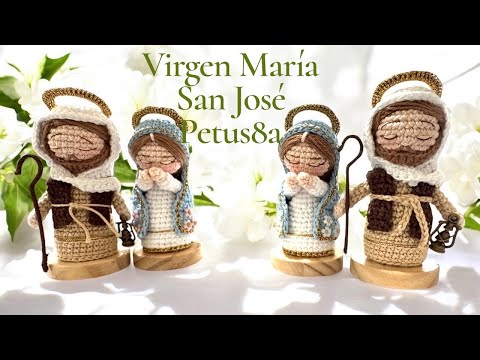 Cómo tejer a San José de 7.5 cm amigurumis by Petus 🌸