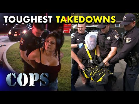 ⚠️🚨 The Toughest Police Takedowns! | COPS TV SHOW