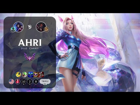 Ahri Bot vs Lucian - NA Master Patch 12.23