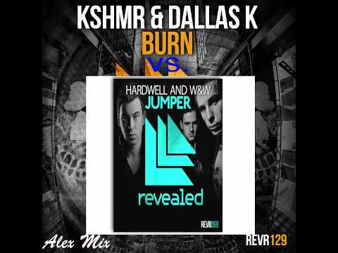 KSMHR ft DALLAS K-Burn vs. HARDWELL ft W&W-Jumper (Alex Mix)