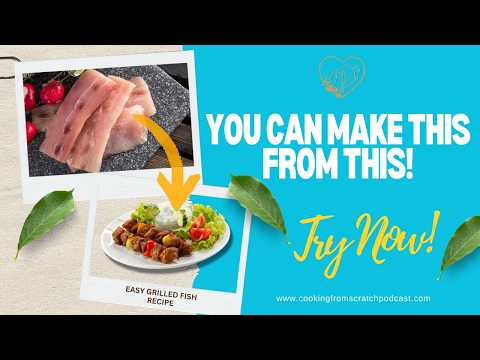 Easy Grilled Fish Recipe (Fish Kebabs) | High-Protein Meal