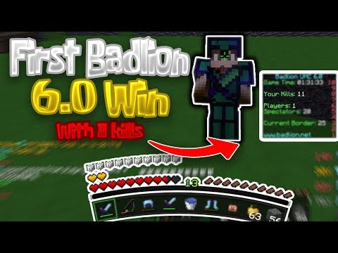Minecraft: UHC Highlights #5 First Badlion 6.0 UHC Win
