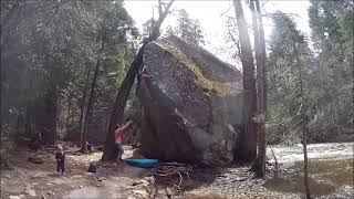 Video thumbnail of Too Big to Fail, V10. Yosemite Valley