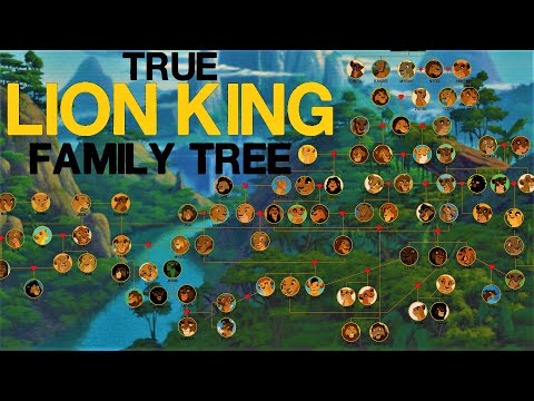The True Lion King Family Tree