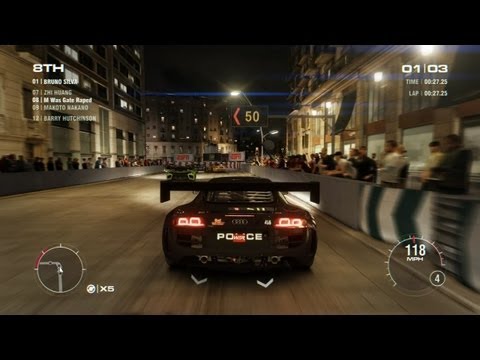 GRID 2 PC Final Race [HD] - Audi R8 LMS Ultra on ESPN Race Championship, WSR Season 5 finale