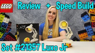 First Look at LEGO® Ideas Disney Pixar Luxo Jr | Set #21357 (Speed Build and Review!) | #lego #rlfm