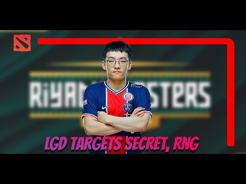 PSG.LGD Targeting Team Secret, RNG | Riyadh Masters 2022