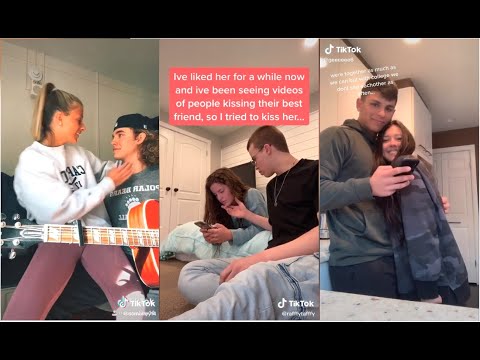TikToks that I tried to kiss my best friend ( Part 17 )