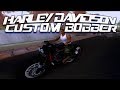 Harley Davidson Custom Bobber для GTA San Andreas видео 1