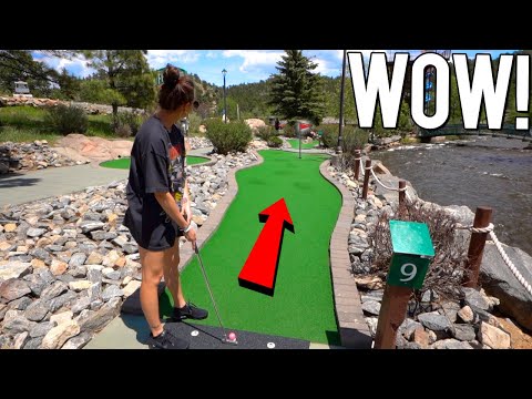 We Have Never Seen A Mini Golf Course Do This Before!