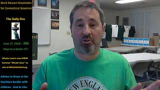 June 27 Mark Stewart Greenstein - Advice to those @ Border