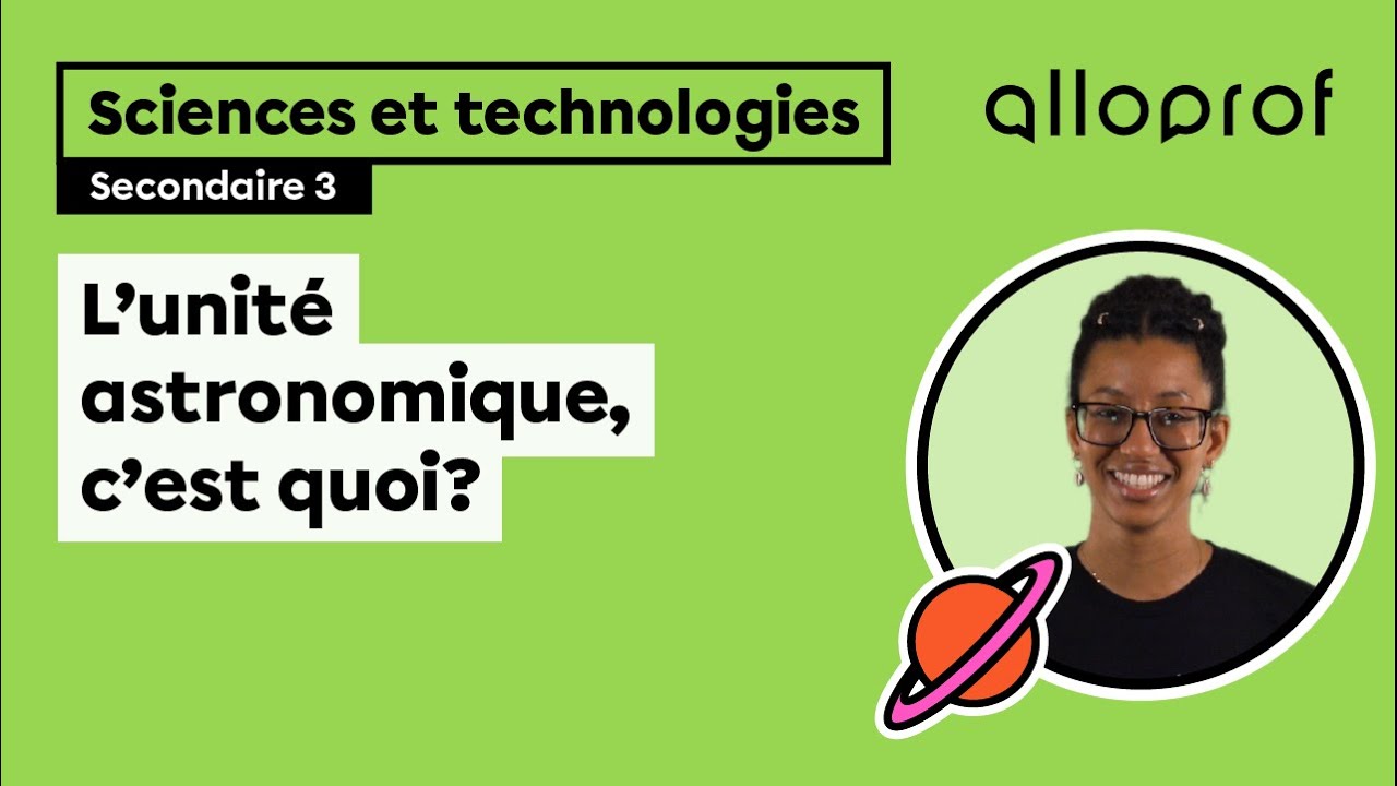 L'unité astronomique, c'est quoi?