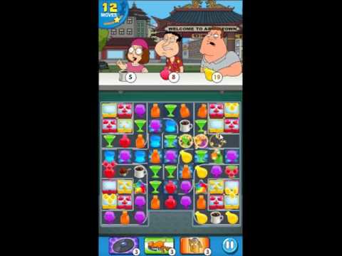 Family Guy Another Freakin Mobile Game Level 105 - NO BOOSTERS