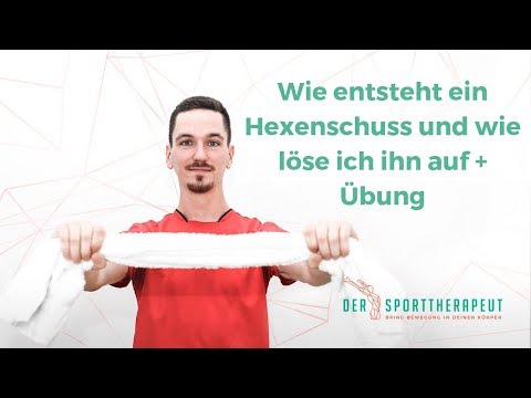 Hexenschuss Sofortentlastung  mit einer einfachen Übung und Erklärung zur Entstehung