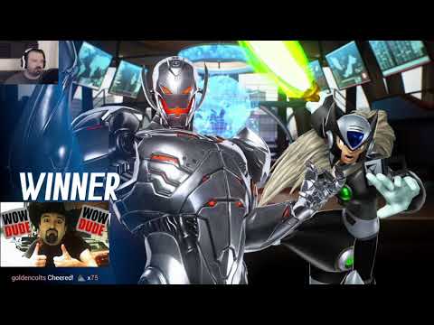 Marvel vs. Capcom Launch MP pt46 - vs. Zero/Ultron (evidence the game sucks, again)