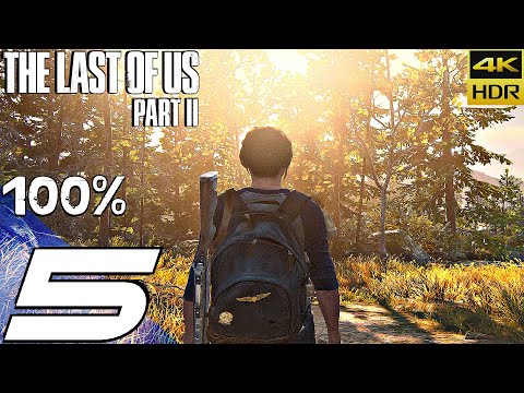 THE LAST OF US 2 - Gameplay Walkthrough Part 5 Survival Mode (PS4 PRO 4K HDR) All Collectibles 100%