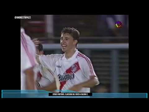 Otros partidos. Clausura 96. Fecha 7. 28/4/1996. River 4 Racing 2. Monumental.