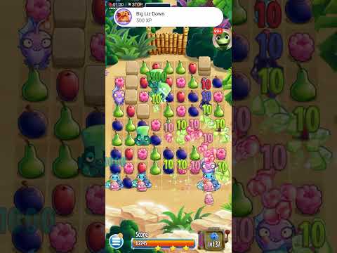Fruit Nibblers Level 10 - Cornucopia Cove Completed