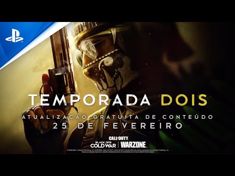 Informação importante: Temporada Dois de Black Ops Cold War e Warzone chega dia 25 de fevereiro