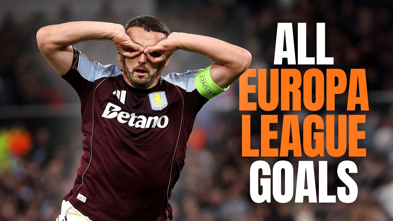 EVERY ASTON VILLA GOAL SO FAR 💜 | 2025/26 UEFA Europa League - YouTube