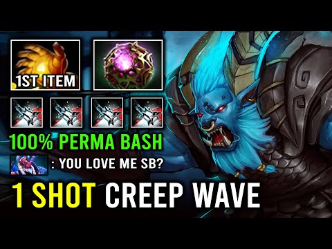 1 Shot Creep Wave Unlimited Charge Spam -6 Sec Cooldown | NEW Spirit Breaker Guide Dota 2