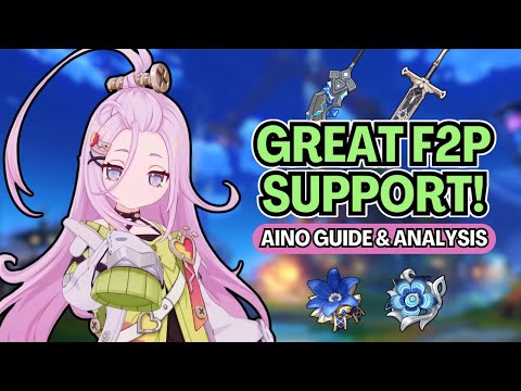 A COMPLETE Guide & Meta Analysis on Aino! | Best Builds - Weapons, Artifacts, Teams