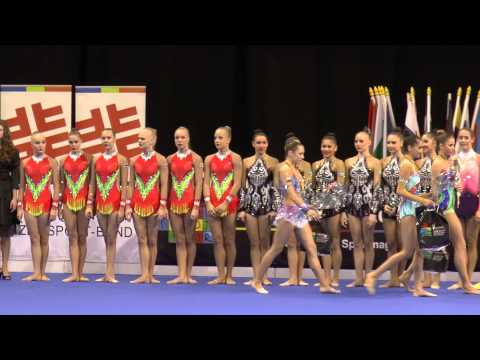 BM 2013 Finals Awards Ceremony Clubs and Ribbon