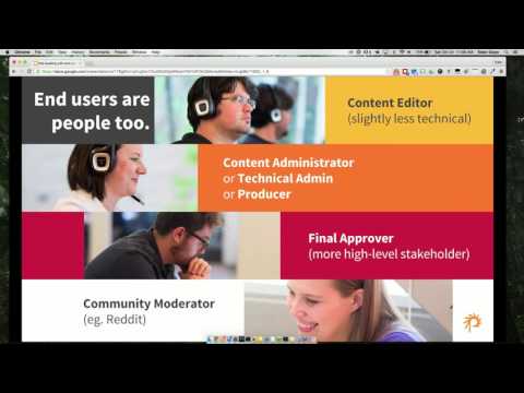 Site Building with the End User in Mind