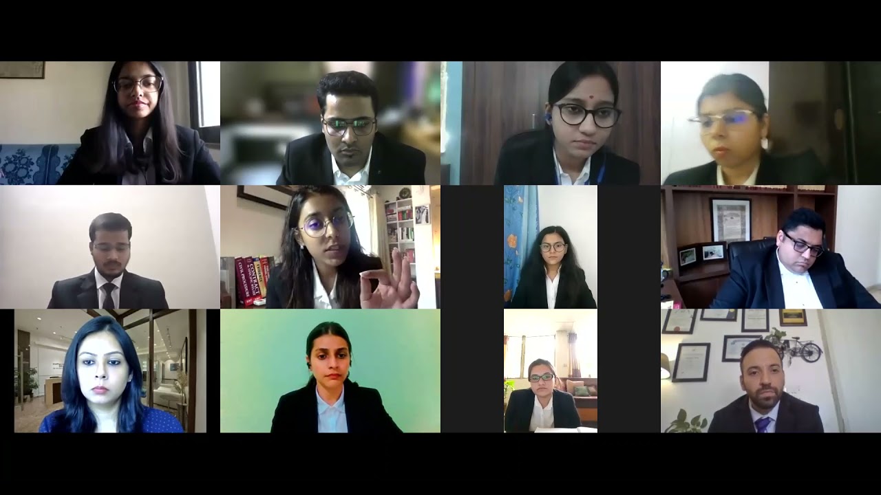 Final Round of 2nd National Moot Court Competition in association with S S Rana & Co