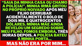 “SAIA DA MINHA CASA OU CHAMO A POLÍCIA”, MINHA IRMÃ GRITOU NO PRÓPRIO NOIVADO DEPOIS QUE EU REVELEI.