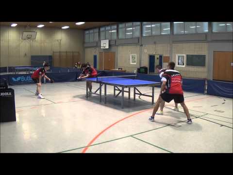 Moritz Voß/ Marc Schinkel - Sebastian Kobus/ Sebastian Uhlig (Tischtennis 2015)