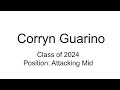 Corryn Guarino Soccer Highlights