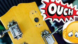 Video thumbnail for I Got Burned On This Buy... | 1975 Gibson L6 Midnight Special Glitter White Cream Sparkle Review by The Trogly's Guitar Show