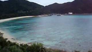 preview picture of video 'Aharen Beach, Tokashiki Island, Okinawa 慶良間諸島'
