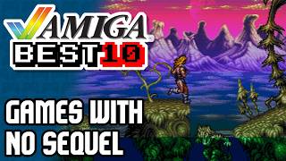 Amiga Best 10 | Games with no sequel #retrogaming
