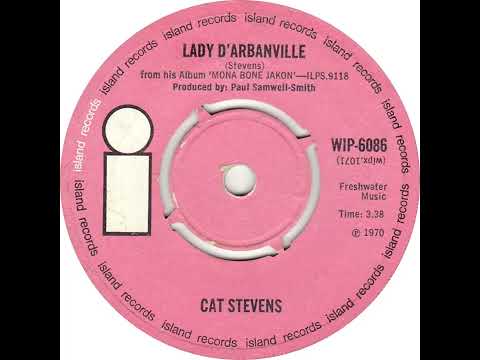 UK New Entry 1970 (121) Cat Stevens - Lady D'Arbanville