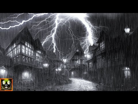 Dormir avec des Sons D'Orage | Tempête de Pluie, Tonnerre Intense et Éclairs pour un sommeil profond