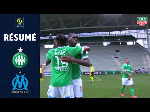 AS SAINT-ÉTIENNE - OLYMPIQUE DE MARSEILLE (1 - 0) - Résumé - (ASSE - OM) / 2020-2021
