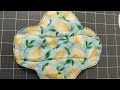 DIY Panty Liners - How to make a reusable liner
