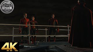 [4K UHD IMAX] Doctor Strange Meets Other Spider-Men CUTSCENE | Spider-Man No Way Home (2021)