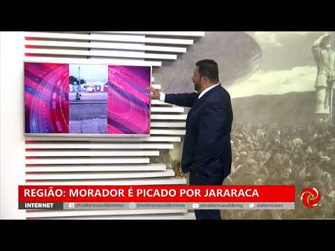 Homem é picado por jararaca em São Thomé das Letras