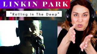 Chester Bennington singing Adele! &quot;Rolling In The Deep&quot; Vocal ANALYSIS!