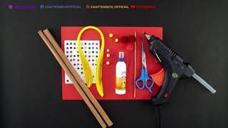 Navratri Series: Navrathri DIY Craft Dandiya Decoration - Style 2