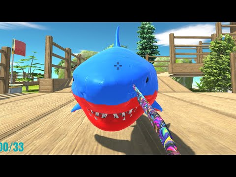 DEADLY PENINSULA RUN WITH EVERY WEAPON FPS PERSPECTIVE - Animal Revolt Battle Simulator