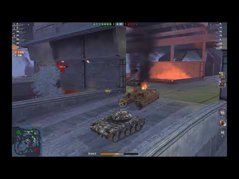 World of Tanks Blitz - Replay - T49 | 5.3k Damage 1 Kill | minitelrose