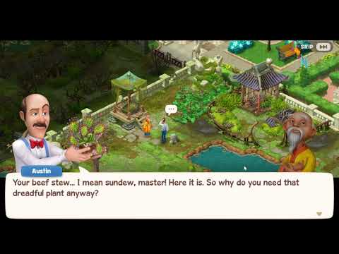 Gardenscapes Gameplay Story - Day 28 - NEW AREA