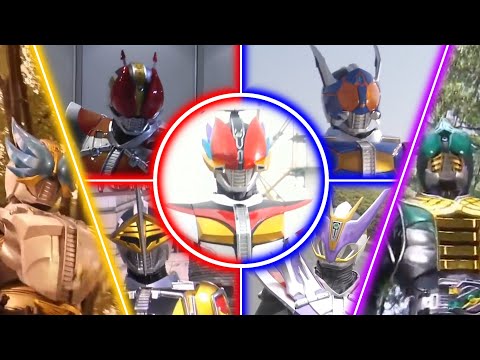 Kamen rider Den-O All Rider Henshin & Forms (Sword form - Liner form)