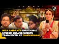 Nita Ambani S Speech At Anant Radhika S Nuptials Moves Guests Leaves SRK Mukesh Ambani Teary Eyed