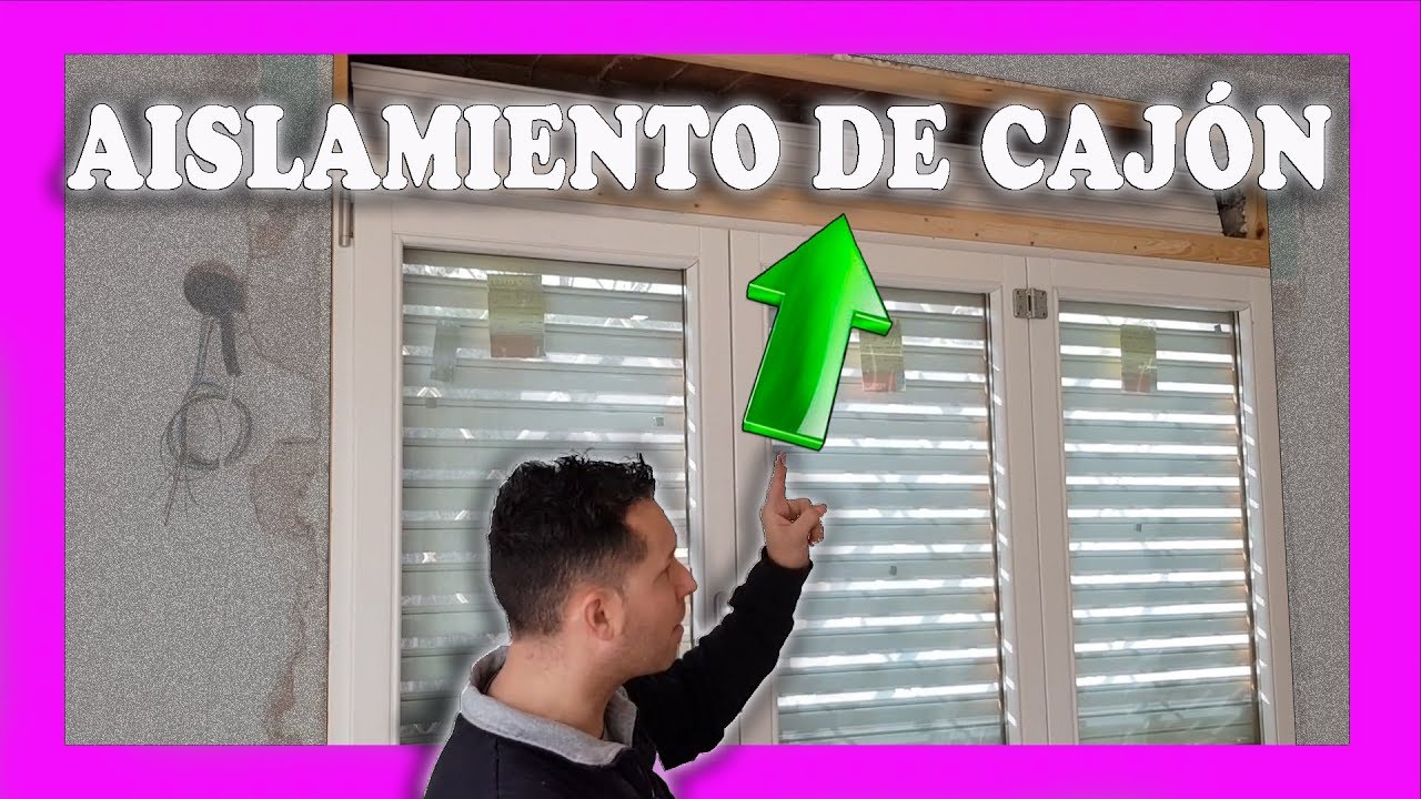 Aislamiento para registro o tapa de persianas